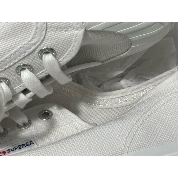 Superga 2630 Stripe Canvas Platform Sneakers NEW Women’s Size 41 US 9.5 - Picture 10 of 11